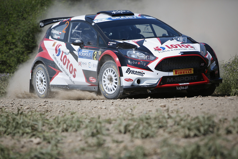 Ο νικητής του 63ου SEAJETS Ράλι Ακρόπολις Kajetan Kajetanowicz συμμετείχε με Ford Fiesta R5