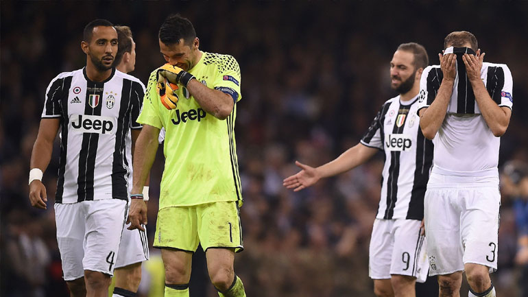 Απογοητευμένοι ο Mπουφόν και οι συμπαίκτες του