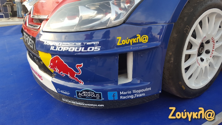 To zougla.gr πάνω στη Citroen C4 του Μάριου Ηλιόπουλου με την οποία έχουν τρέξει στο παγκόσμιο πρωτάθλημα Loeb, Ogier και Sordo...