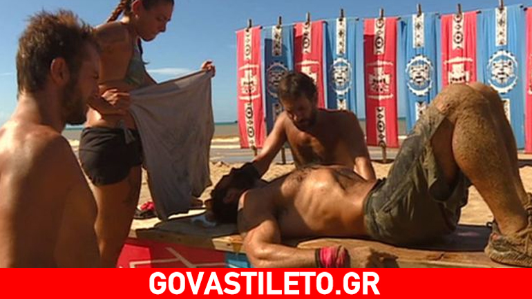 Survivor: Χτύπησε στο κεφάλι του ο Μπο!