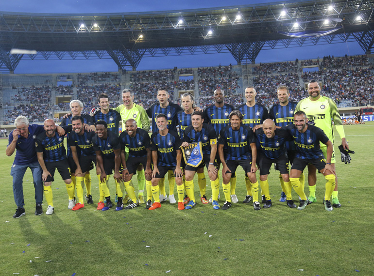 Οι θρύλοι της Ίντερ σε παράταξη