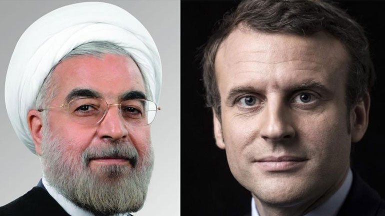 Τηλεφωνική επικοινωνία Ροχανί – Μακρόν για την επίθεση στην Τεχεράνη