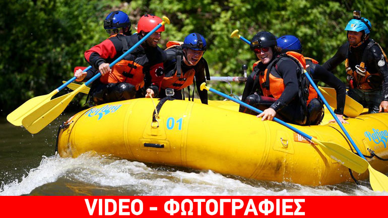 Το έριξαν στο rafting οι οδηγοί της Red Bull