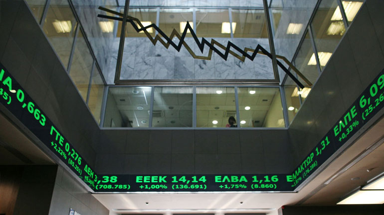 Ανοδικά κινείται το Χρηματιστήριο Αθηνών