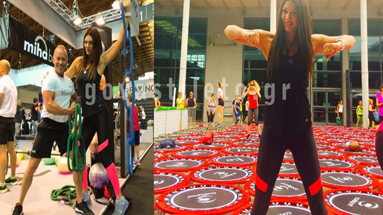 Η Σοφία Παθέκα στη μεγαλύτερη γιορτή του fitness στην Ευρώπη! Αποκλειστικές φωτό
