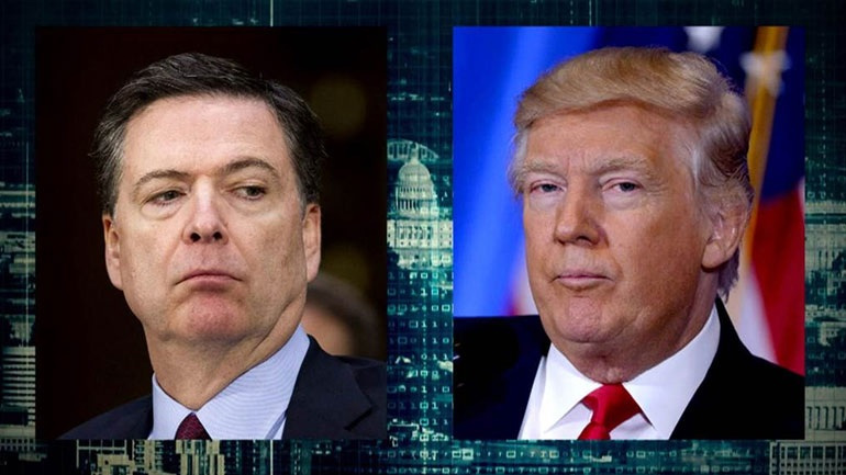 O Τραμπ κατηγορεί τον πρώην διευθυντή του FBI ότι ψεύδεται