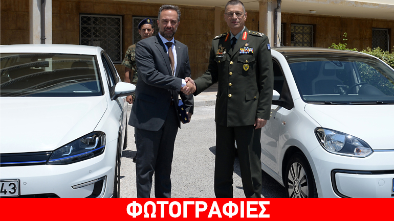 Ηλεκτρικά αυτοκίνητα απέκτησε ο Ελληνικός Στρατός