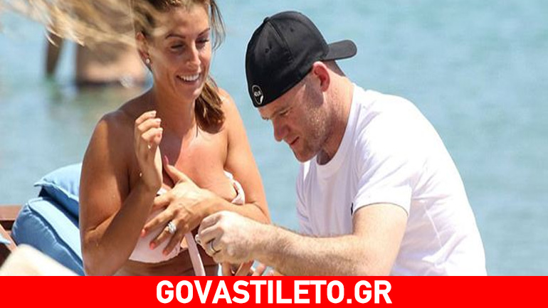 Στη Μύκονο ο Wayne Rooney με τη σύζυγό του Collen
