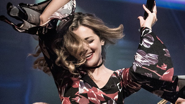 Η Νατάσσα Μποφίλιου στο θέατρο Μοσχοποδίου Θήβας