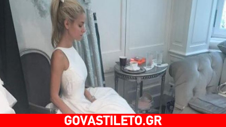 Δούκισσα Νομικού: Η προετοιμασία της νύφης και το ονειρικό νυφικό από την Celia Kritharioti