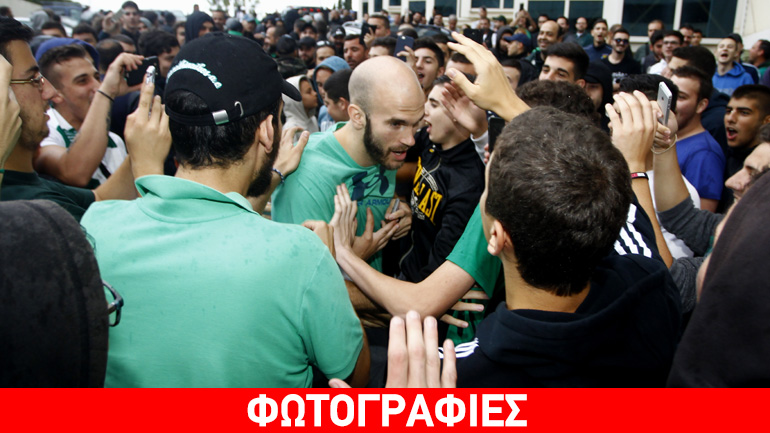 Αποθέωσαν τον Παναθηναϊκό στο ΟΑΚΑ