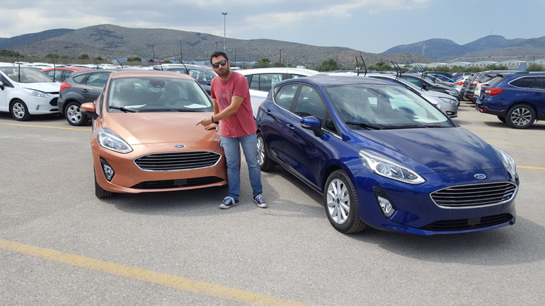 Αυτά είναι τα πρώτα Ford Fiesta που ήρθαν στην Ελλάδα. Όχι πως θα μας ξέφευγαν! 