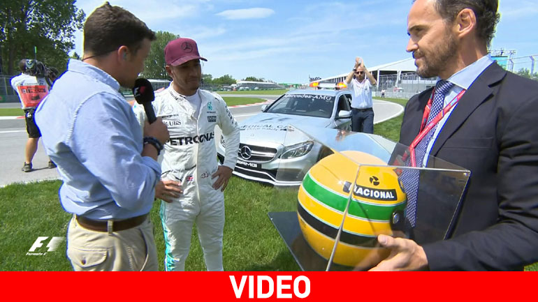 Σάστισε ο Hamilton με το δώρο που έλαβε