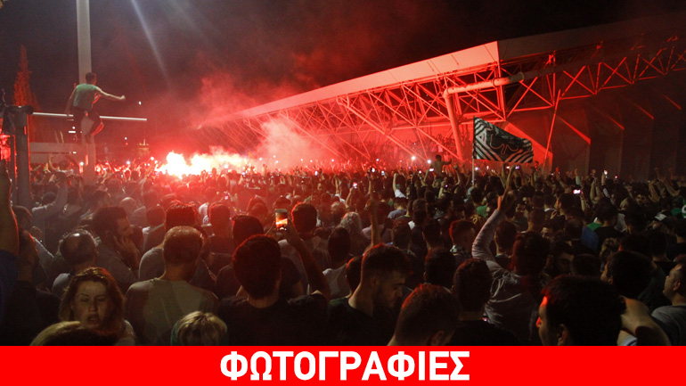 Πάνω από 10 χιλιάδες φίλοι του Παναθηναϊκού στο ΟΑΚΑ!