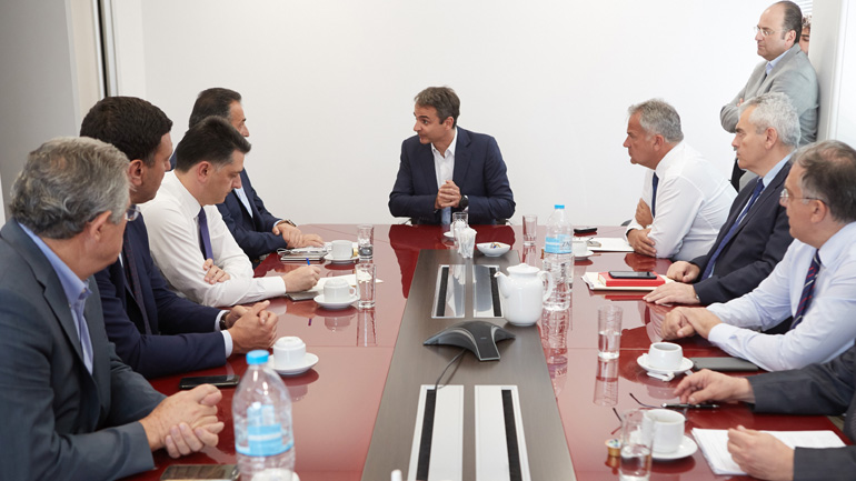 Κυριάκος Μητσοτάκης: «Τα θέματα ασφάλειας προτεραιότητα της Νέας Δημοκρατίας»