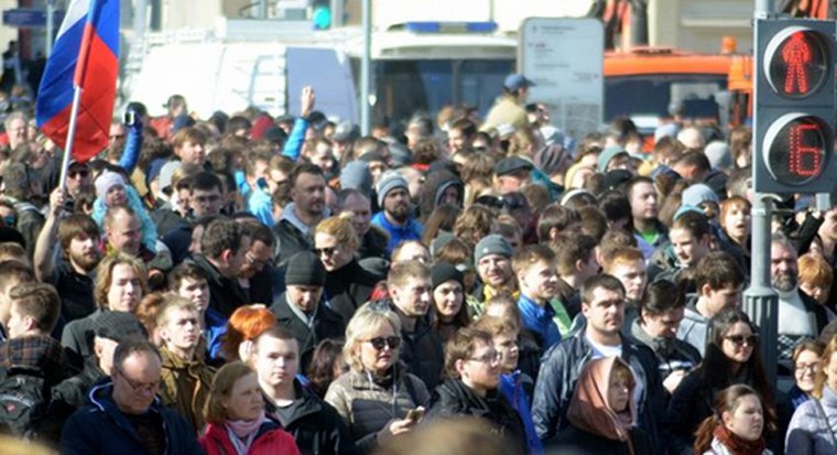 Ρωσία: Η αστυνομία συνέλαβε διαδηλωτές στην πλατεία Πούσκιν Ρωσία: Η αστυνομία συνέλαβε διαδηλωτές στην πλατεία Πούσκιν