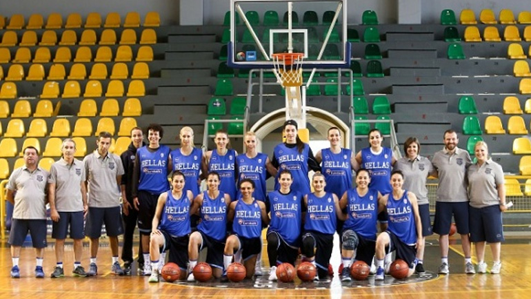 Μπάσκετ: Η 12αδα της Εθνικής Γυναικών