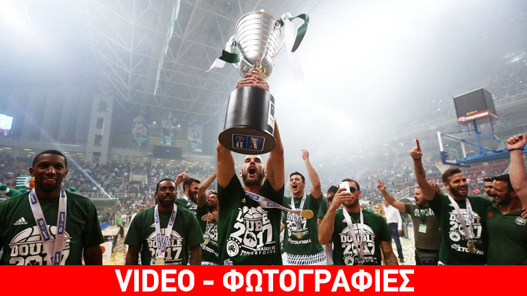 Μπάσκετ: Αποθέωση για τους νταμπλούχους Ελλάδας στο ΟΑΚΑ Μπάσκετ: Αποθέωση για τους νταμπλούχους Ελλάδας στο ΟΑΚΑ