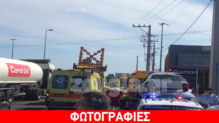 Τροχαίο ατύχημα στον Κηφισό, δύο ελαφρά τραυματίες