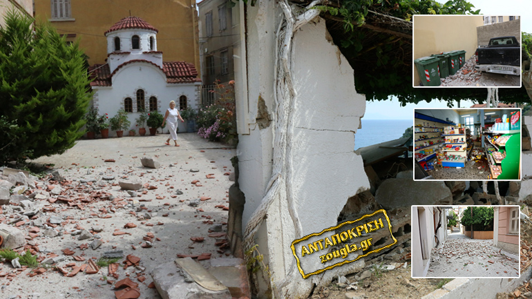Το χρονικό της βιβλικής καταστροφής στη Βρίσα Λέσβου Το χρονικό της βιβλικής καταστροφής στη Βρίσα Λέσβου