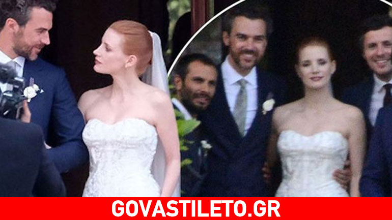 Ο μυστικός γάμος της Jessica Chastain με τον Gian Luca Passi de Preposulo στην Ιταλία!