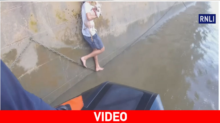 Λονδίνο: Άνδρας βούτηξε στον Τάμεση για να σώσει σκύλο