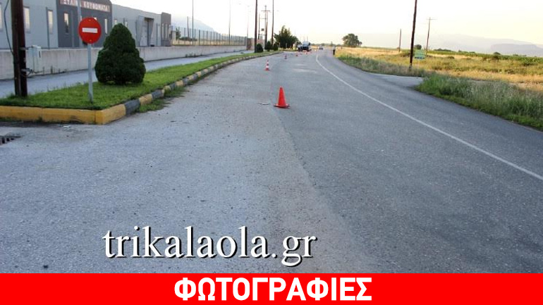 Τρίκαλα: Τραγικός θάνατος οδηγού μηχανής το βράδυ