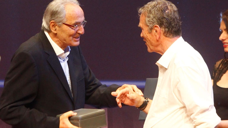 Ο  Κώστας Πολίτης και ο Γιάννης Ιωαννίδης