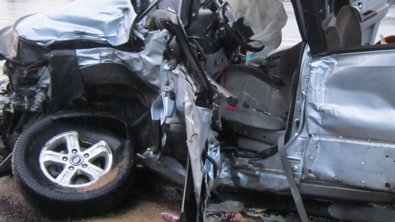 Σύγκρουση οχημάτων στην Εθνική Οδό Θεσσαλονίκης – Μουδανιών