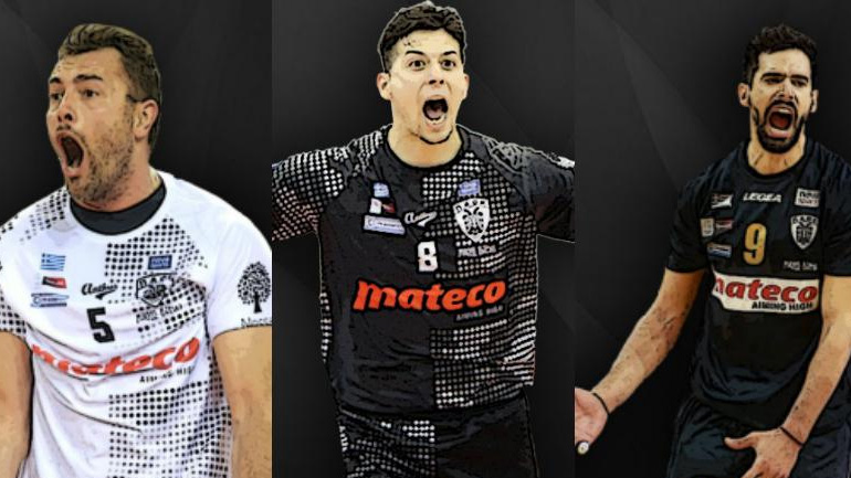 Βόλεϊ: Ανανέωσαν Τερζής, Σακόγλου και Σωτηρίου στον ΠΑΟΚ