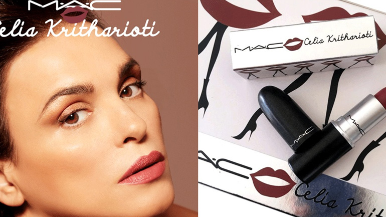 H Celia Kritharioti είναι η πρώτη Ελληνίδα που συνεργάζεται με τη MAC