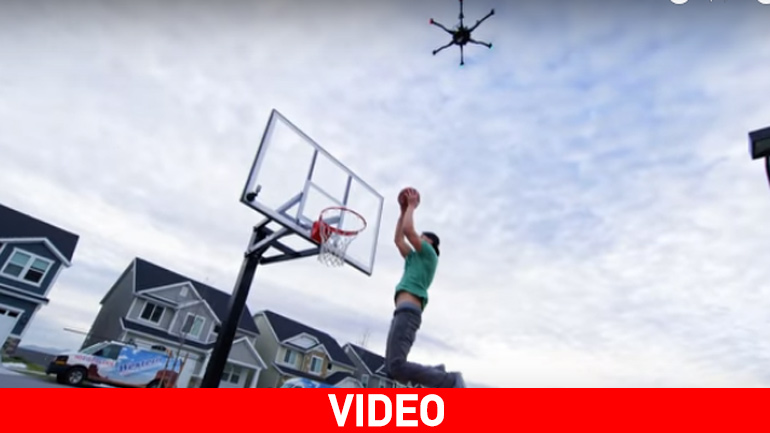 Θεαματικές βολές και κόλπα από μη επανδρωμένα αεροσκάφη