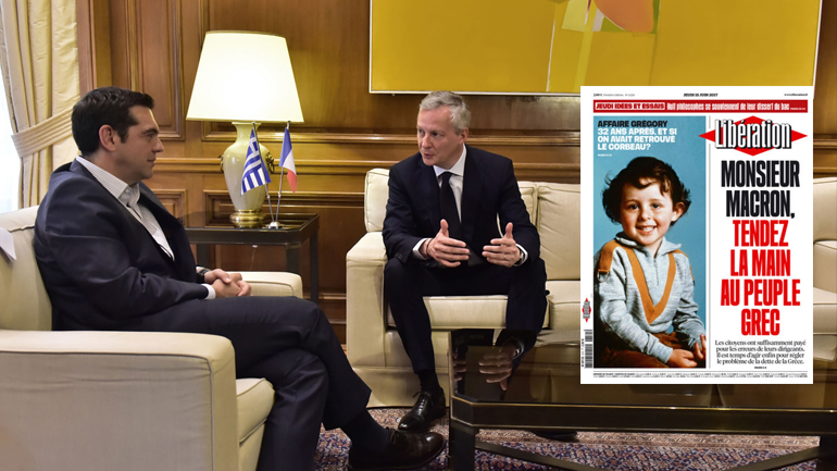 Κύριε Μακρόν, βοηθήστε την Ελλάδα