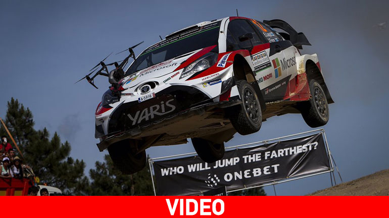 Αυτοκίνητο του WRC τρακάρει με drone!