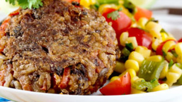 Μπιφτέκια γαλοπούλας με ρυζι