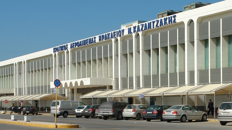 Φθορές από κεραυνό στο αεροδρόμιο του Ηρακλείου