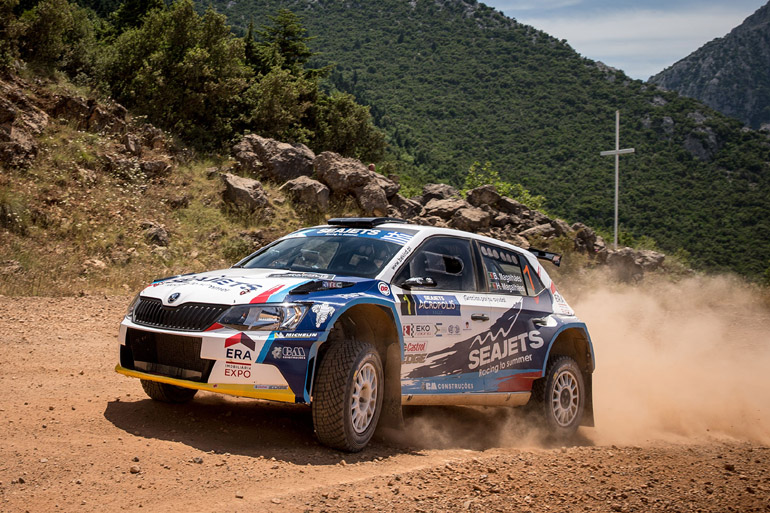 Ο πρωτοπόρος στην βαθμολογία του ERC, Bruno Magalhaes τρέχει στο ράλι Κύπρου με την στήριξη της εταιρείας ταχυπλόων SEAJETS