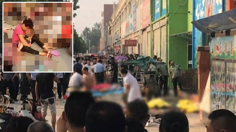 Κίνα: Οκτώ νεκροί από έκρηξη σε νηπιαγωγείο – Σκληρές εικόνες