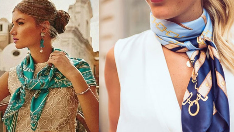 Απογειώστε το outfit σας φορώντας ένα… μαντήλι στον λαιμό!