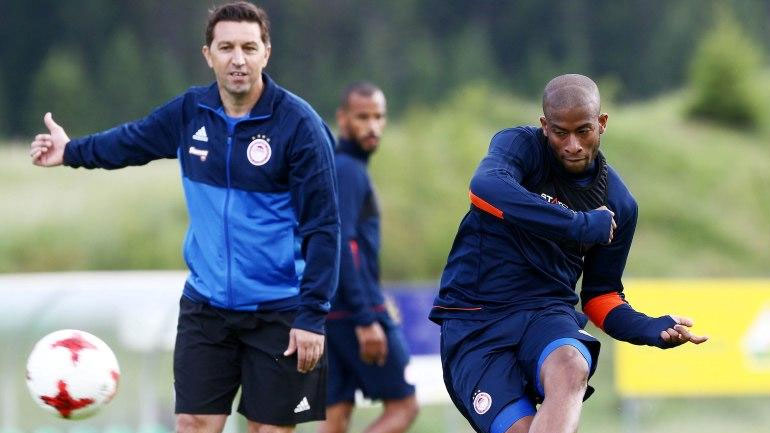 Ολυμπιακός: Απείχε από το κανονικό πρόγραμμα ο Μάριν