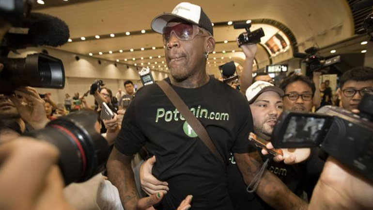 Επέστρεψε ο Ρόντμαν από το ταξίδι του στη Βόρεια Κορέα