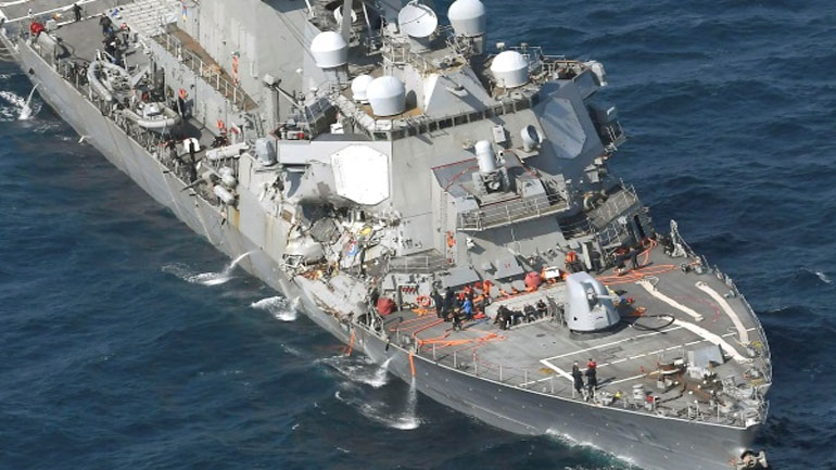 Τραγωδία: Νεκροί όλοι οι αγνοούμενοι ναύτες στο αντιτορπιλικό Fitzgerald