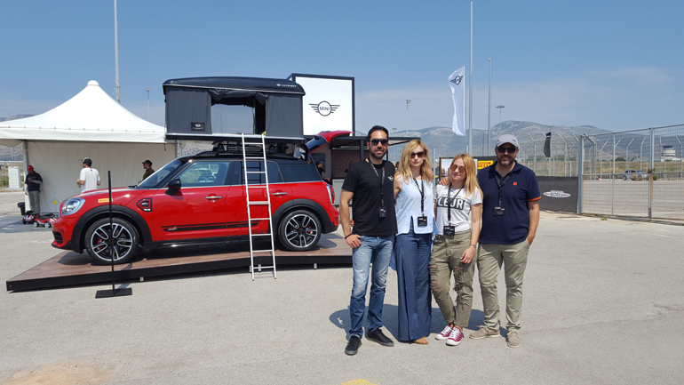 Από αριστερά, Αλέξανδρος Πεπονης, Κατερίνα Σκιαδά, Βικτωρία Τσαγκαλίδιυ και Μάνος Δρακωτός