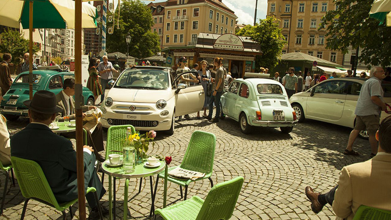 Μάγεψε το Μόναχο το Fiat 500
