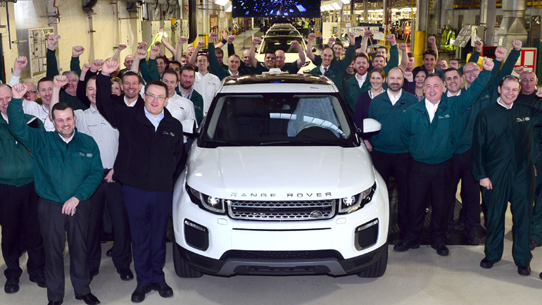 Η Jaguar Land Rover προσλαμβάνει 5.000 υπαλλήλους Η Jaguar Land Rover προσλαμβάνει 5.000 υπαλλήλους