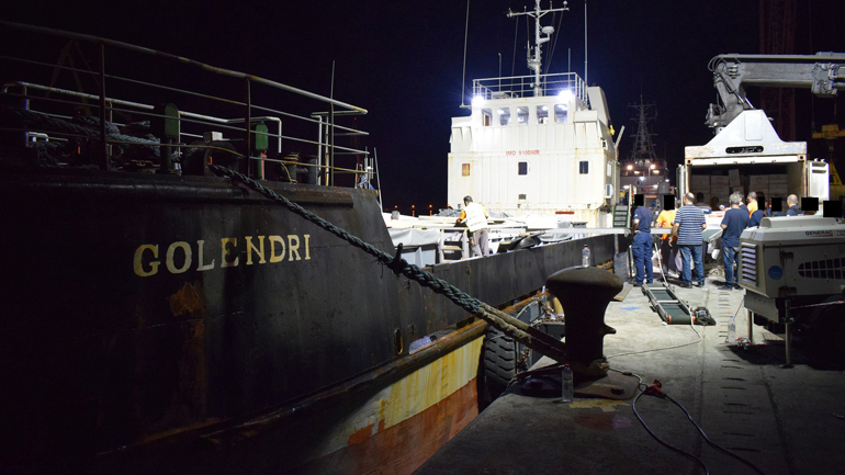 Απολογείται την Τετάρτη το πλήρωμα του φορτηγού πλοίου με τα λαθραία τσιγάρα