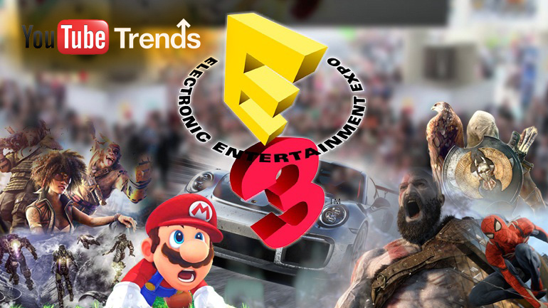 Τα πιο δημοφιλή παιχνίδια στο YouTube για την E3 2017