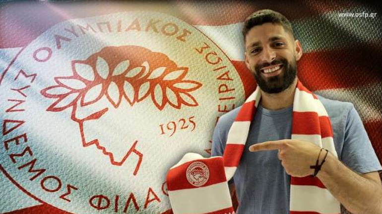 Βόλεϊ: Ο Ολυμπιακός ανακοίνωσε την απόκτηση του Θεολόγου Δαρίδη