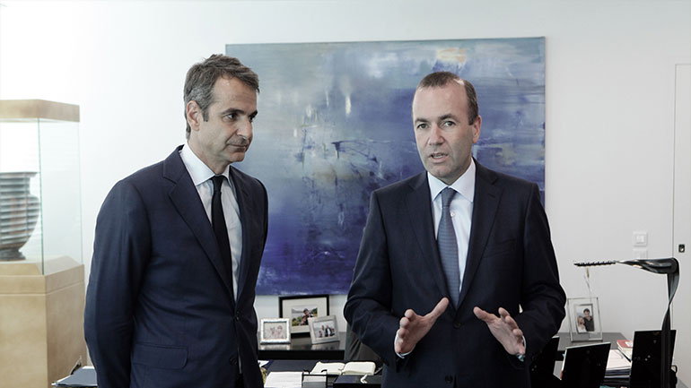 Μητσοτάκης σε Βέμπερ: Οι θυσίες του ελληνικού λαού δεν έχουν αντίκρισμα με την παρούσα κυβέρνηση