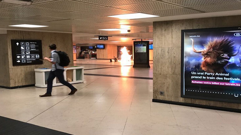 Επίθεση καμικάζι στο μετρό των Βρυξελλών – Εξουδετερώθηκε ο δράστης